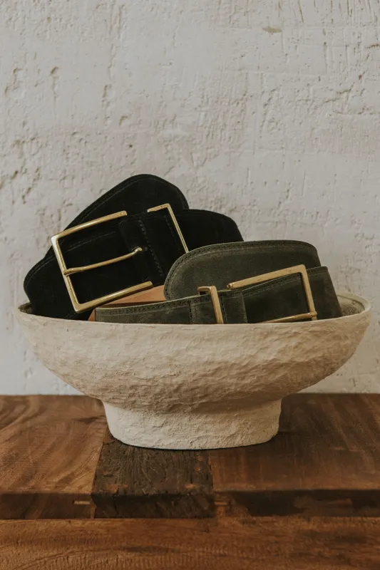 BETTINA BELT // BLACK made by La comet