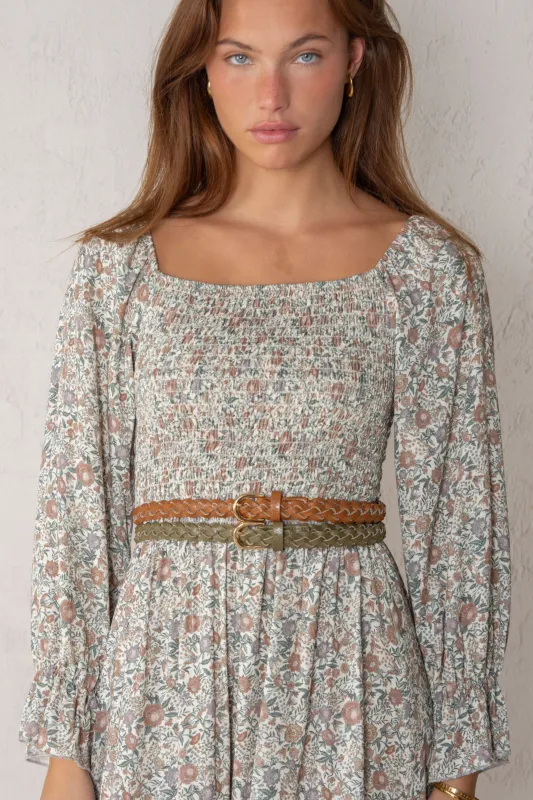 APRIL BELT // LIGHT BROWN made by La comet