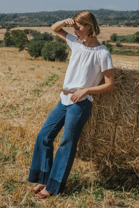 MATILDA JEANS // DARK DENIM made by La comet