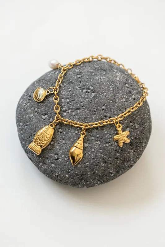 CHARMS BRACELET // SEABED made by La comet