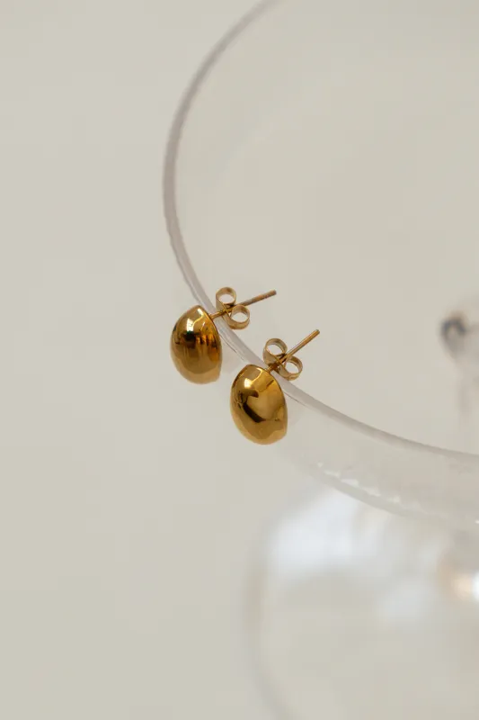 PEPA EARRINGS // GOLD made by La comet