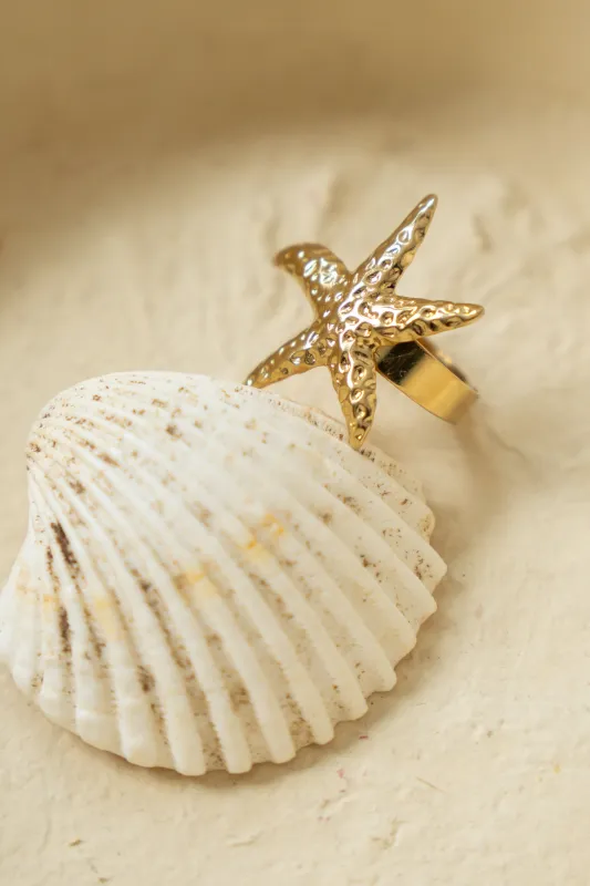Starfish ring made by La comet