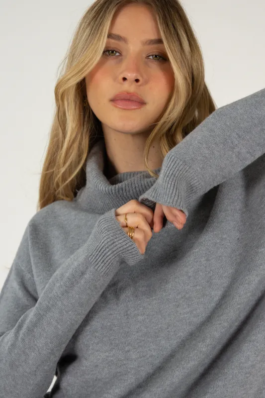 SUSANA SWEATER // MEDIUM GRAY made by La comet