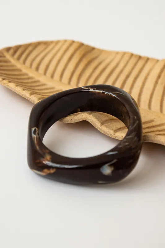 RESIN BRACELET // BROWN made by La comet