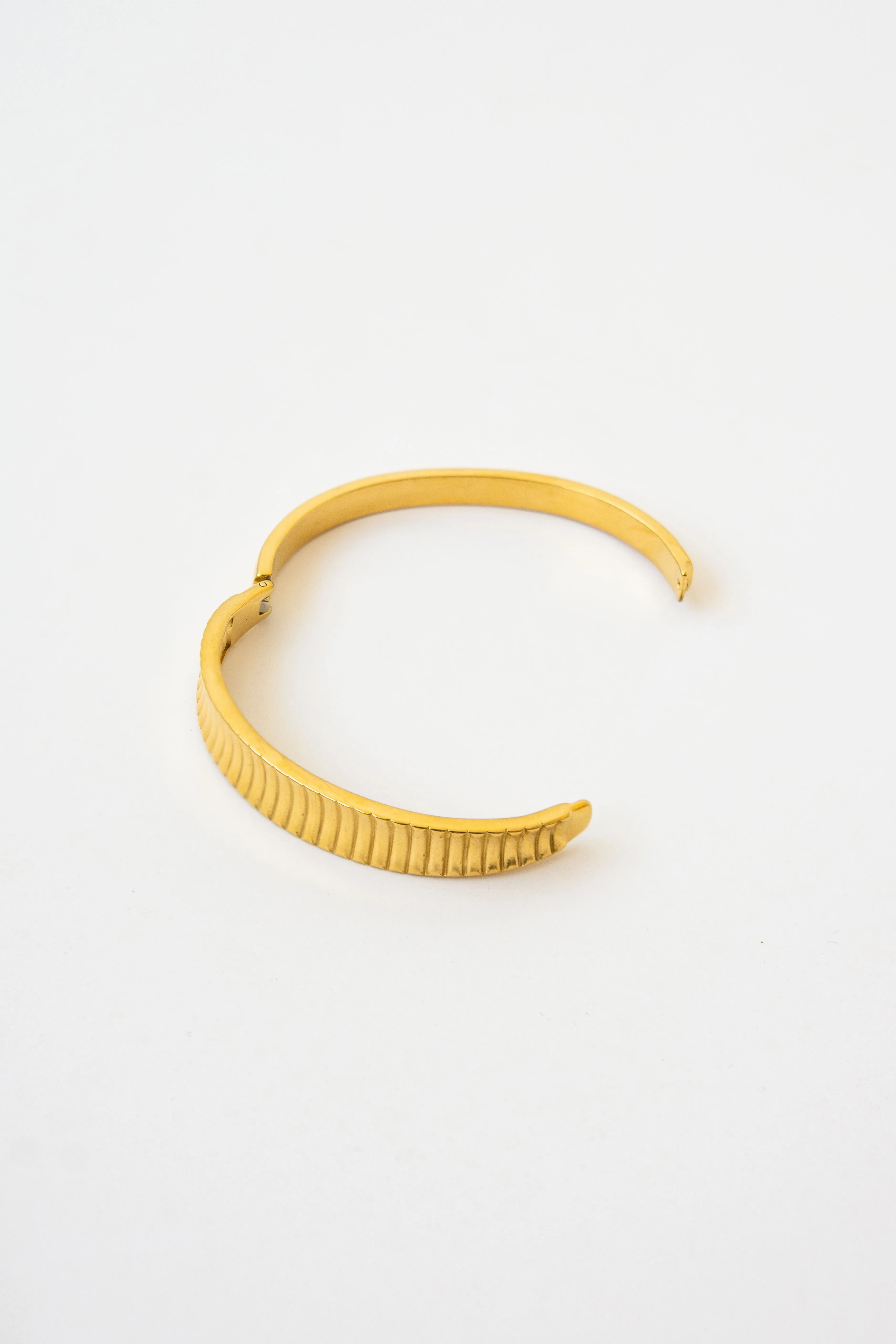THICK BRACELET ENGRAVED LINES sold by La comet product image thumbnail 2