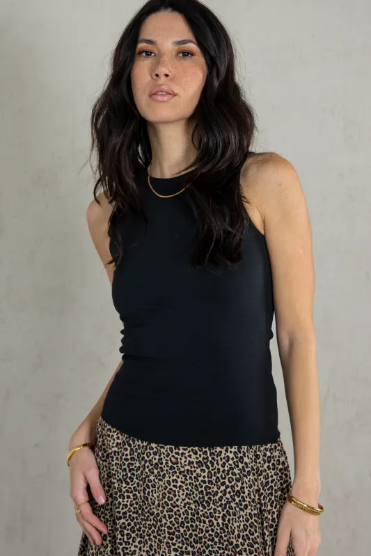 CARLOTA TOP // BLACK made by La comet