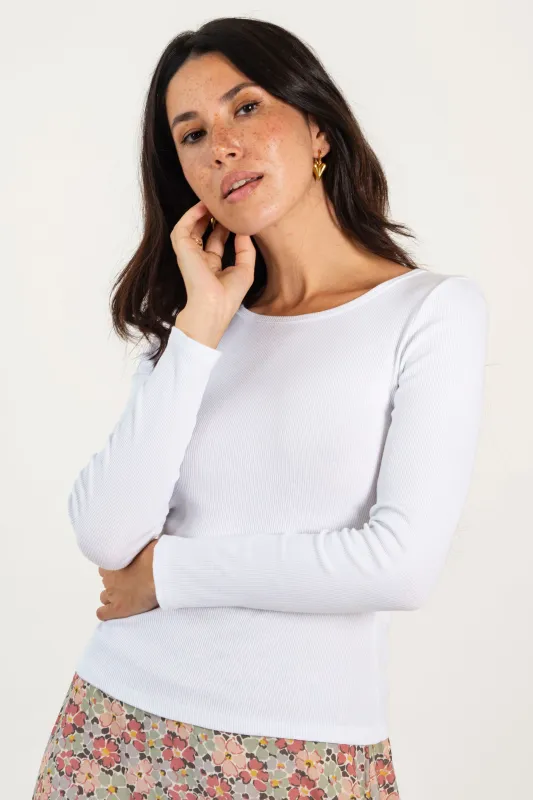 JULIA TOP // WHITE made by La comet