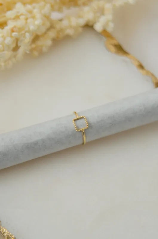 SQUARE RING made by La comet