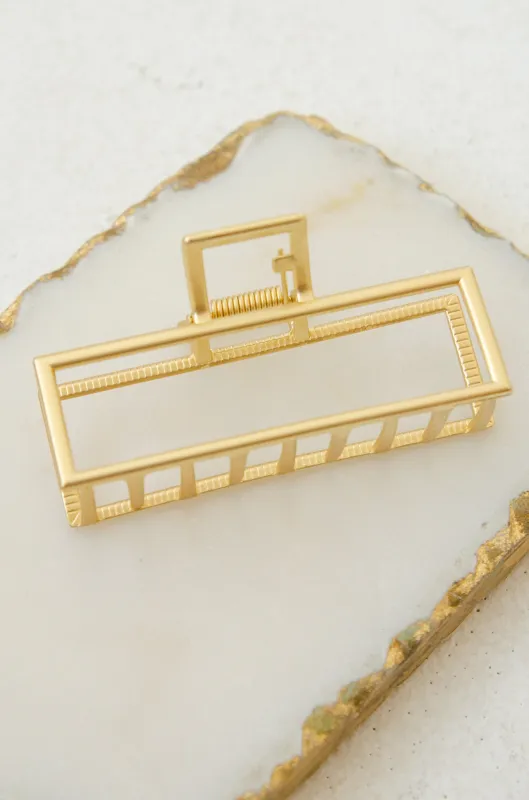 SQUARE CLAMP // GOLDEN made by La comet