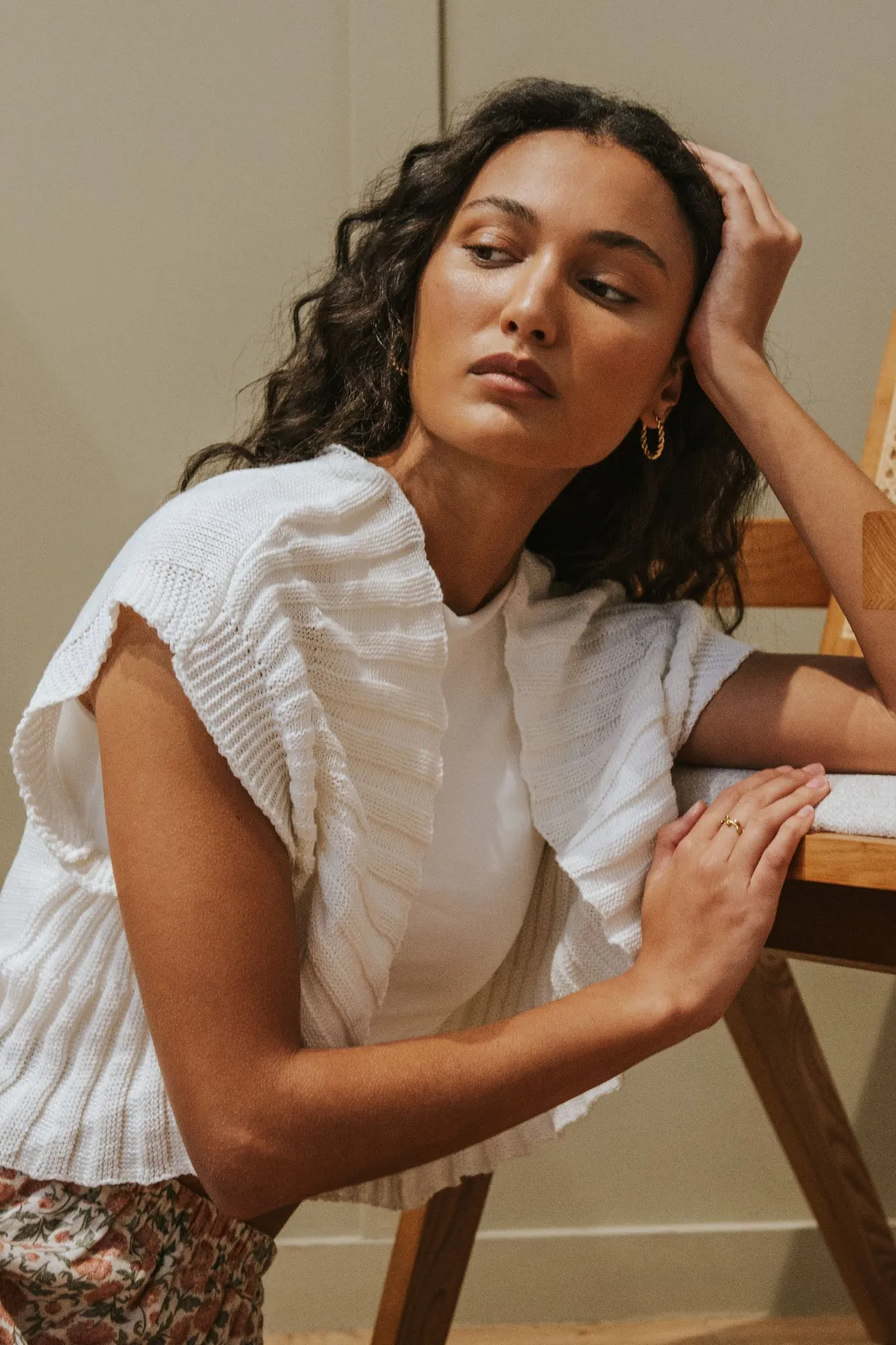 JACKET GABRIELA // ECRU sold by La comet product image thumbnail 2