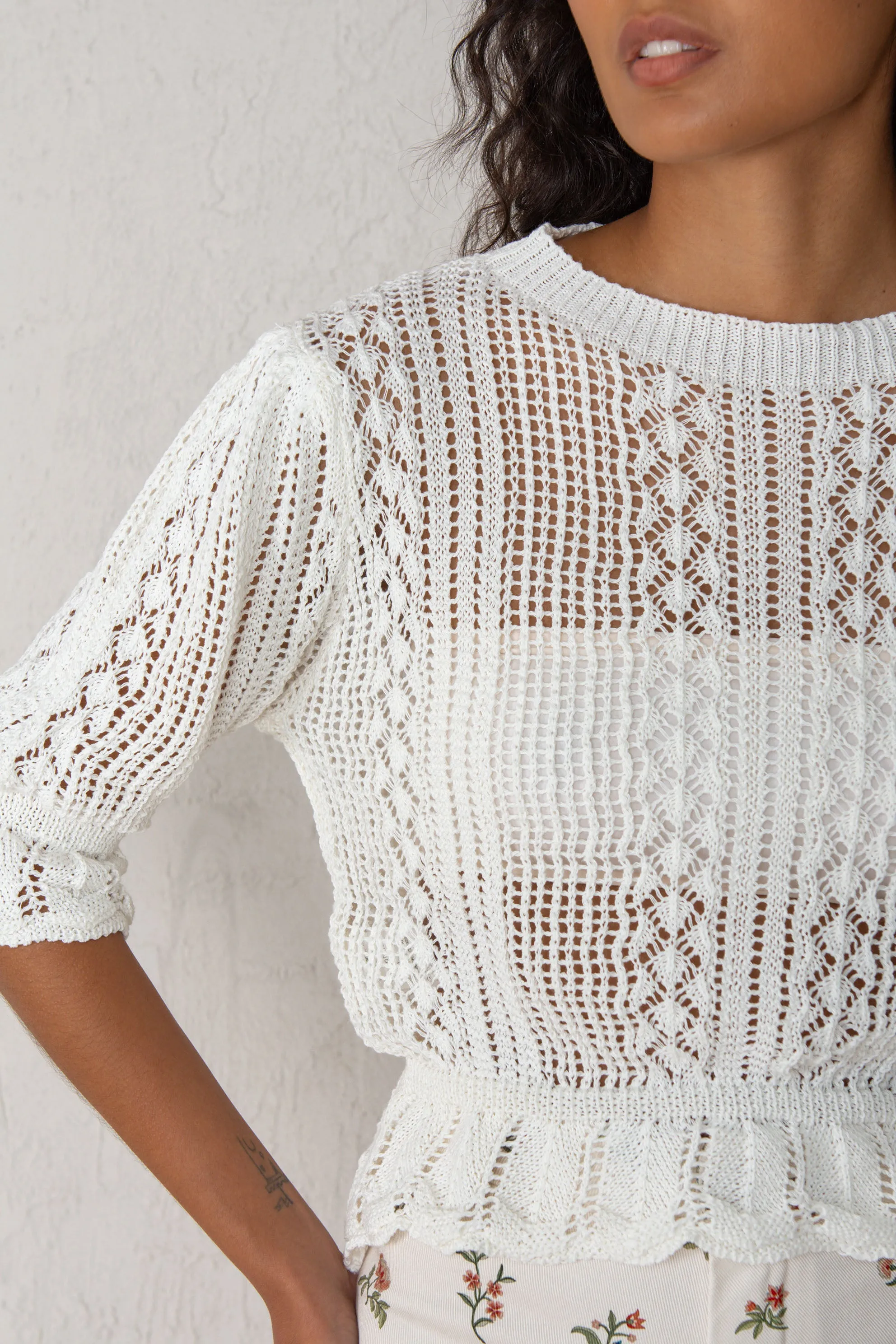 BERTA JUMPER // ECRU sold by La comet product image thumbnail 2
