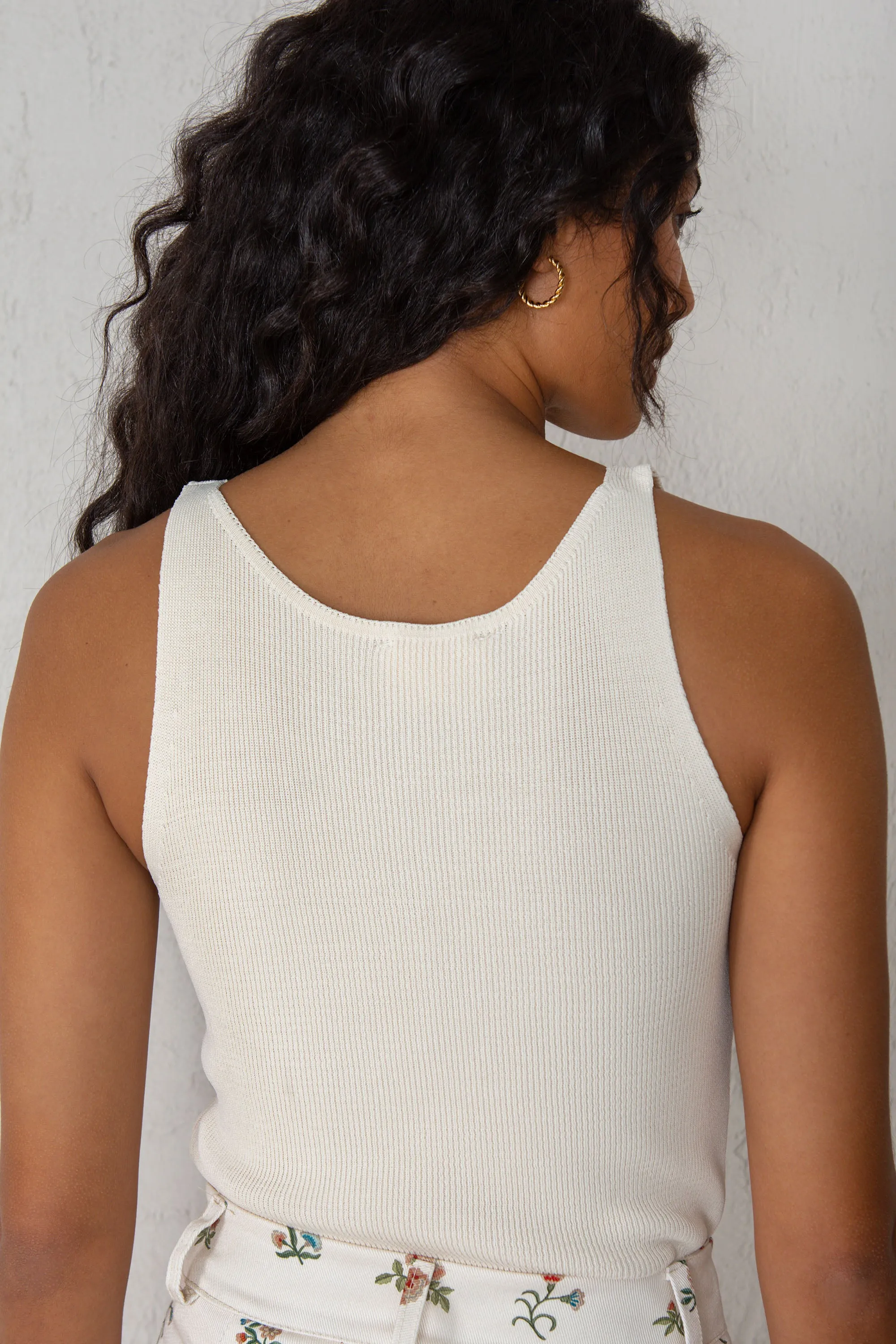 BEA TOP // ECRU sold by La comet product image thumbnail 4