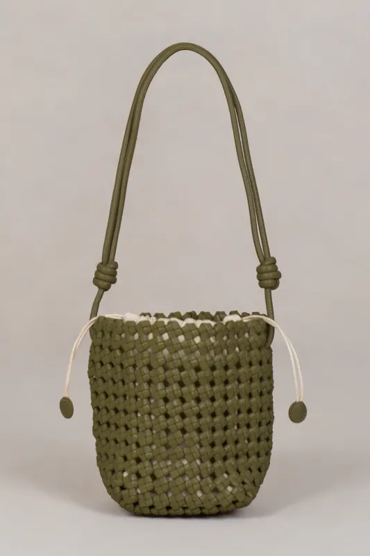 OLIVE GREEN VIOLETTE BAG made by La comet