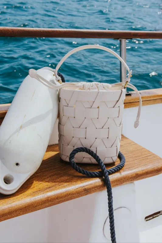 ZOÉ BAG // ECRU made by La comet
