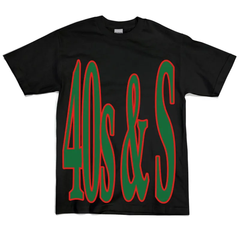 Large Text Logo Tee sold by 40s & Shorties