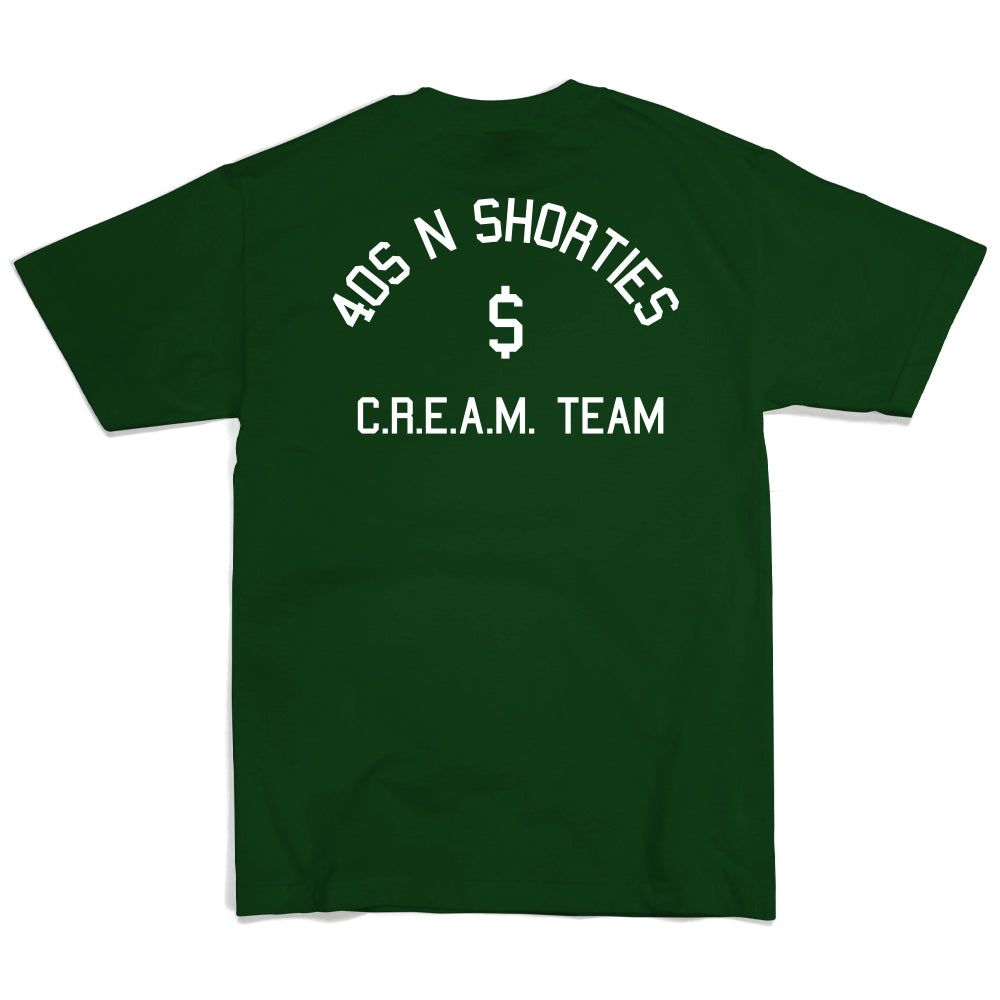 Cream Team Tee sold by 40s & Shorties
