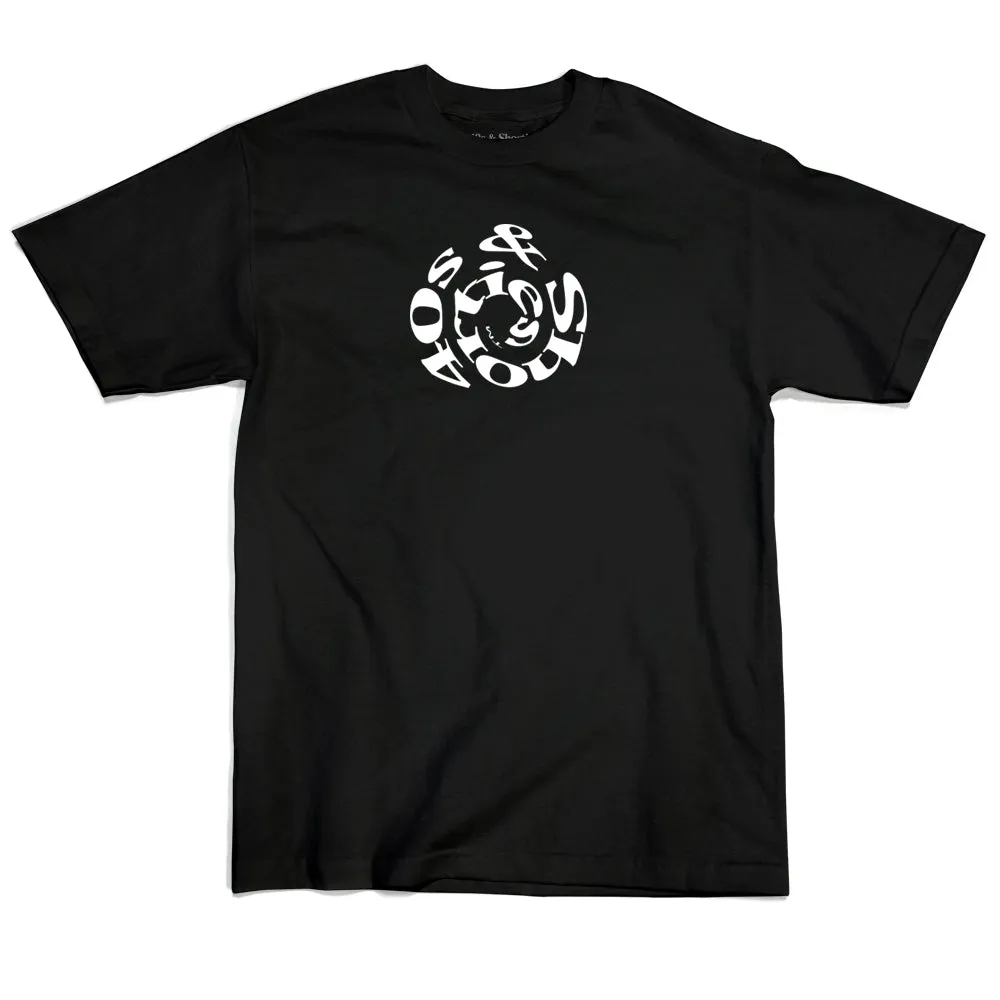 Spiral Text Logo Tee sold by 40s & Shorties