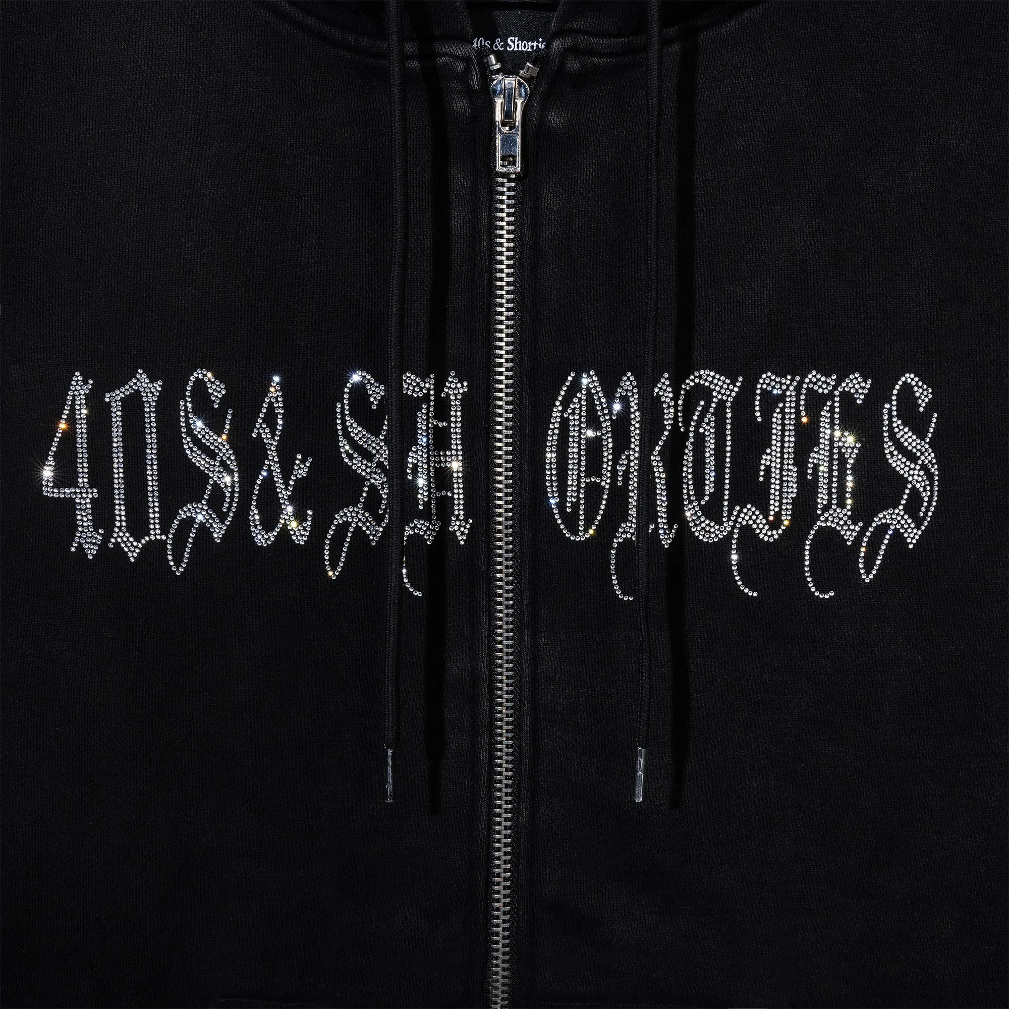 Angel Rhinestone Hoodie sold by 40s & Shorties product image thumbnail 2