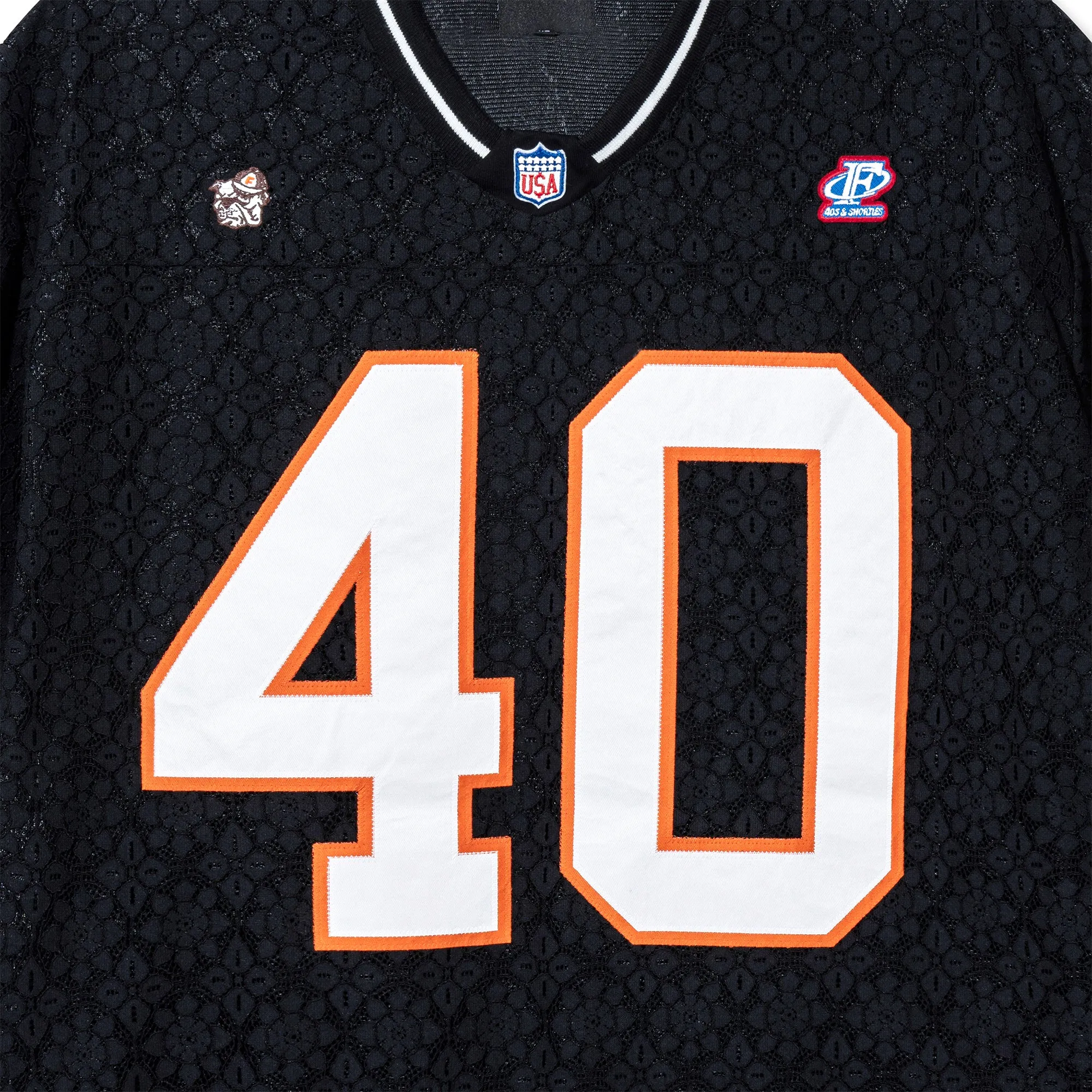 Crochet Football Jersey sold by 40s & Shorties product image thumbnail 2