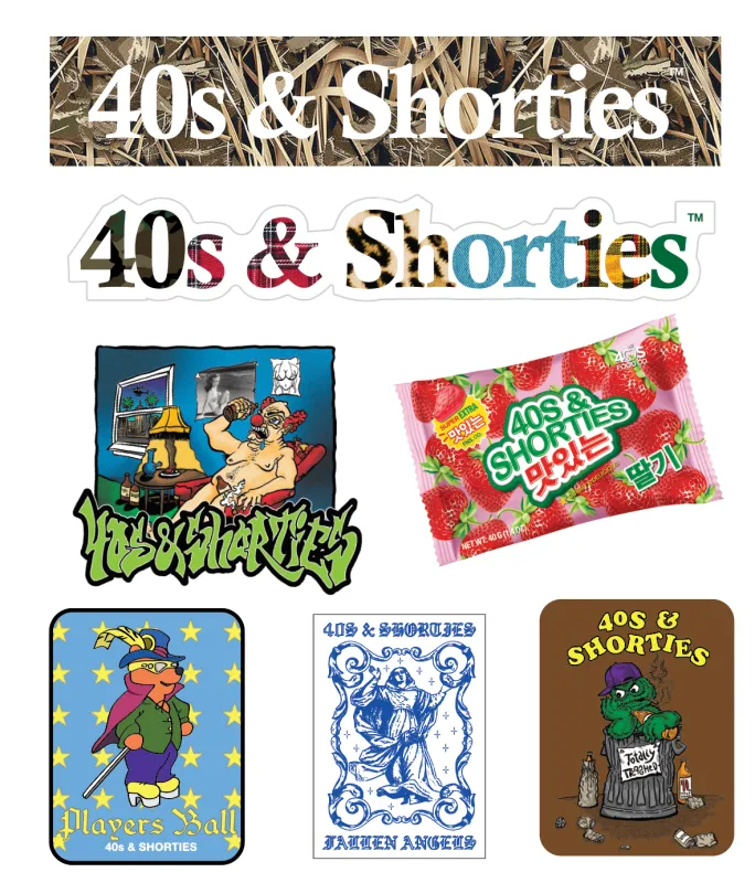 Sticker Set sold by 40s & Shorties