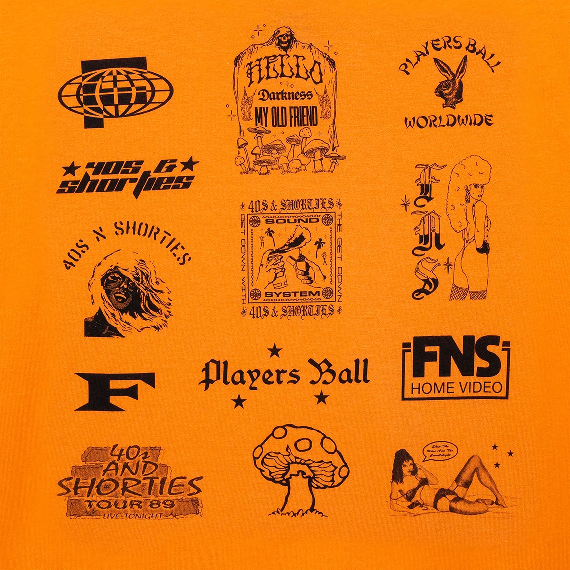 Grid Tee sold by 40s & Shorties product image thumbnail 4