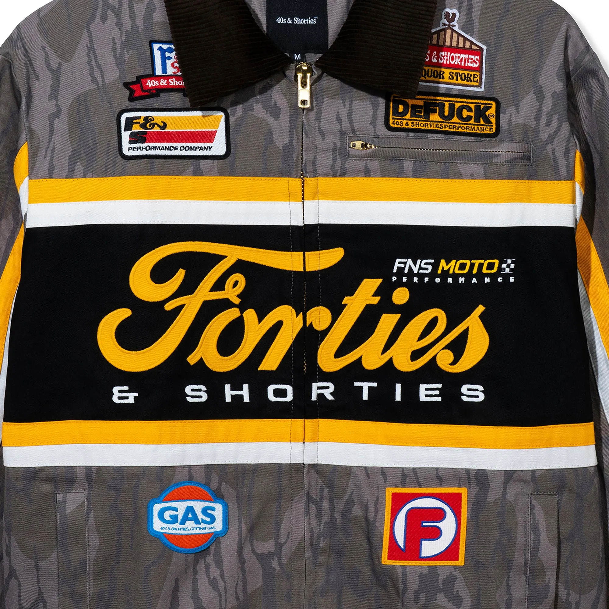 Camo Garage Jacket sold by 40s & Shorties product image thumbnail 5