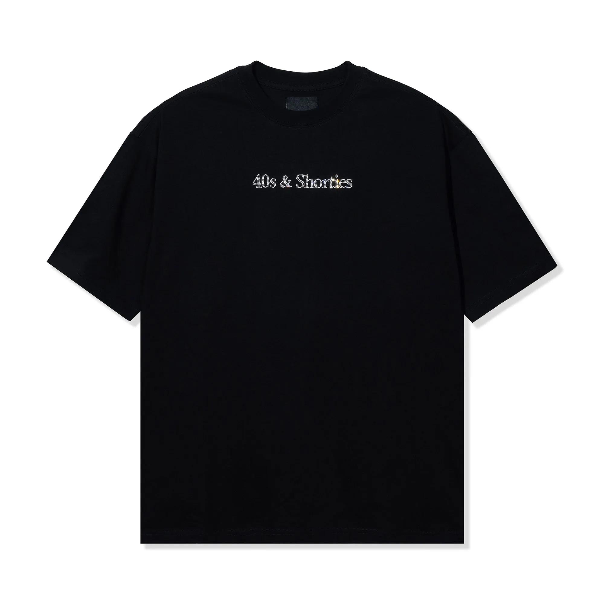 Text Logo Rhinestone Tee sold by 40s & Shorties