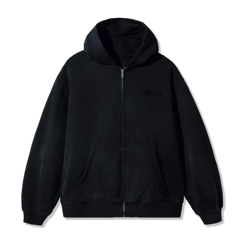 Faded Logo Zip Hoodie sold by 40s & Shorties