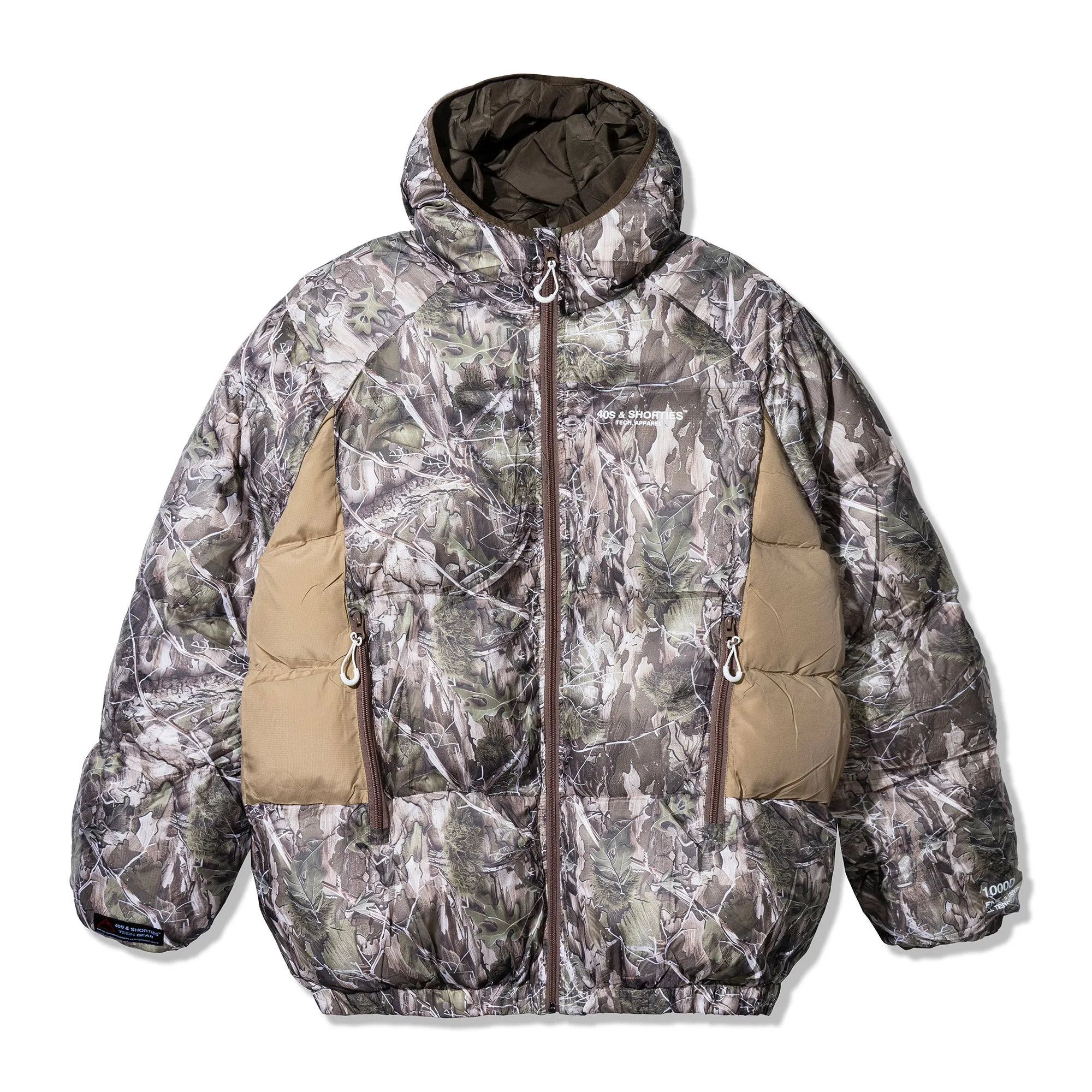 Faded Camo Puffer Jacket sold by 40s & Shorties