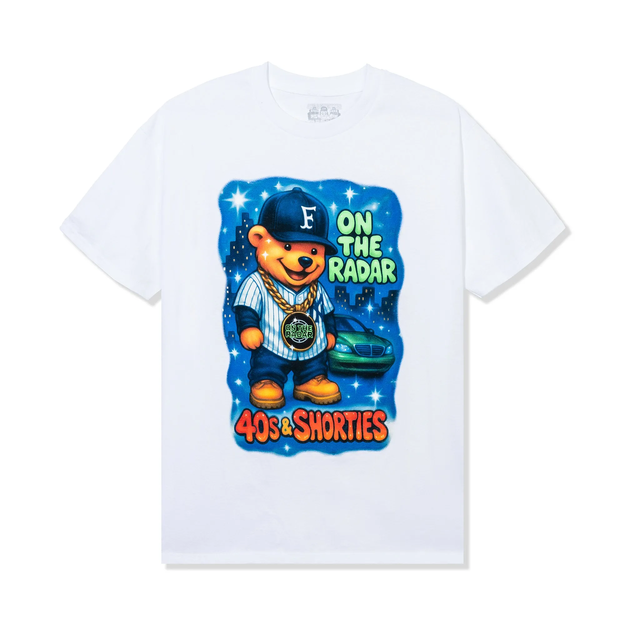 OTR Bear Tee White sold by 40s & Shorties