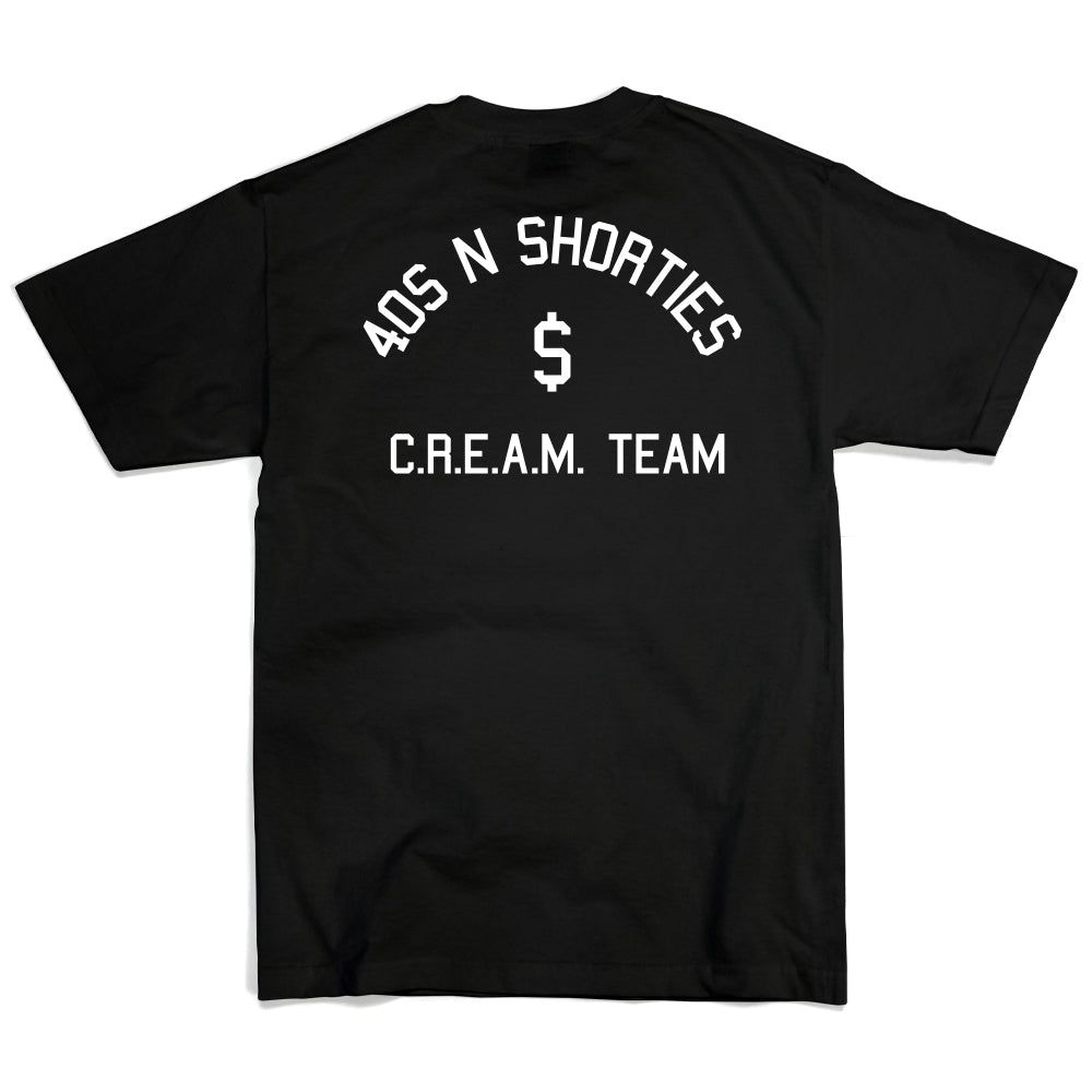 Cream Team Tee sold by 40s & Shorties product image thumbnail 2