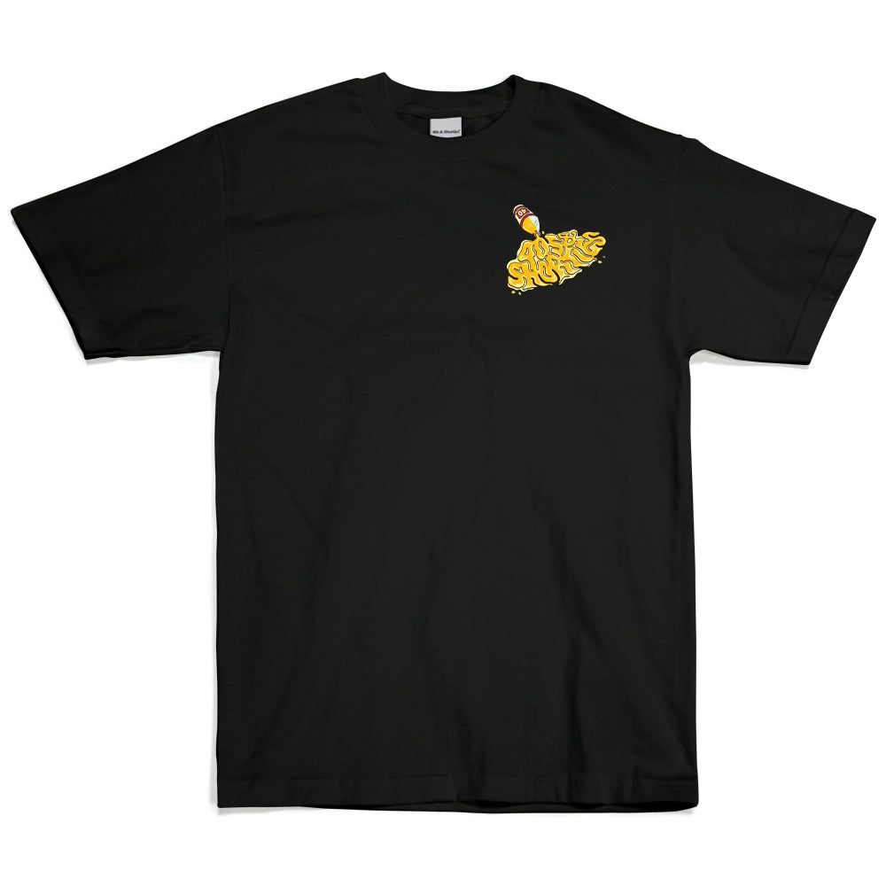 Spilled Tee sold by 40s & Shorties product image thumbnail 2