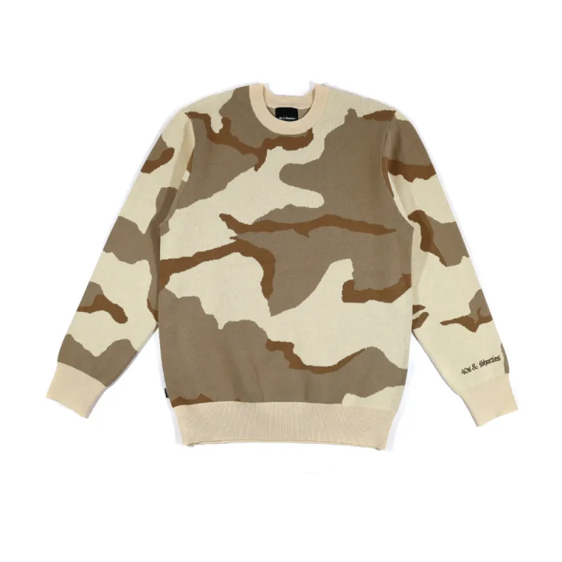 Desert Camo Crewneck Sweater sold by 40s & Shorties