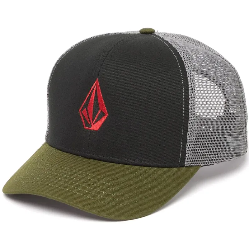 Volcom Full Stone Trucker Cap - Crimson sold by Source Skate Co.