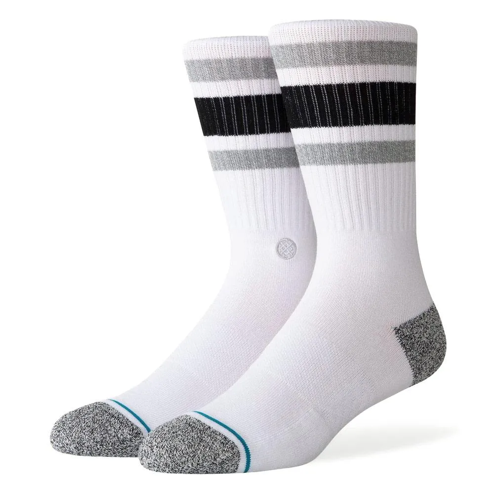 Stance Boyd St Socks - White - Large sold by Source Skate Co.