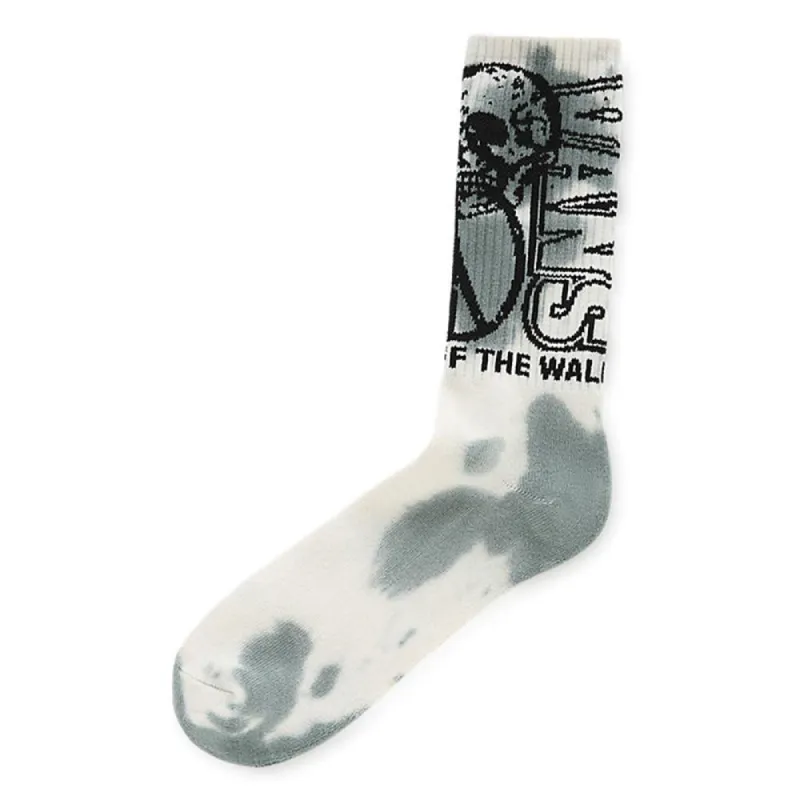 Vans OTW Tie Dye Crew Socks - Green/White made by Vans