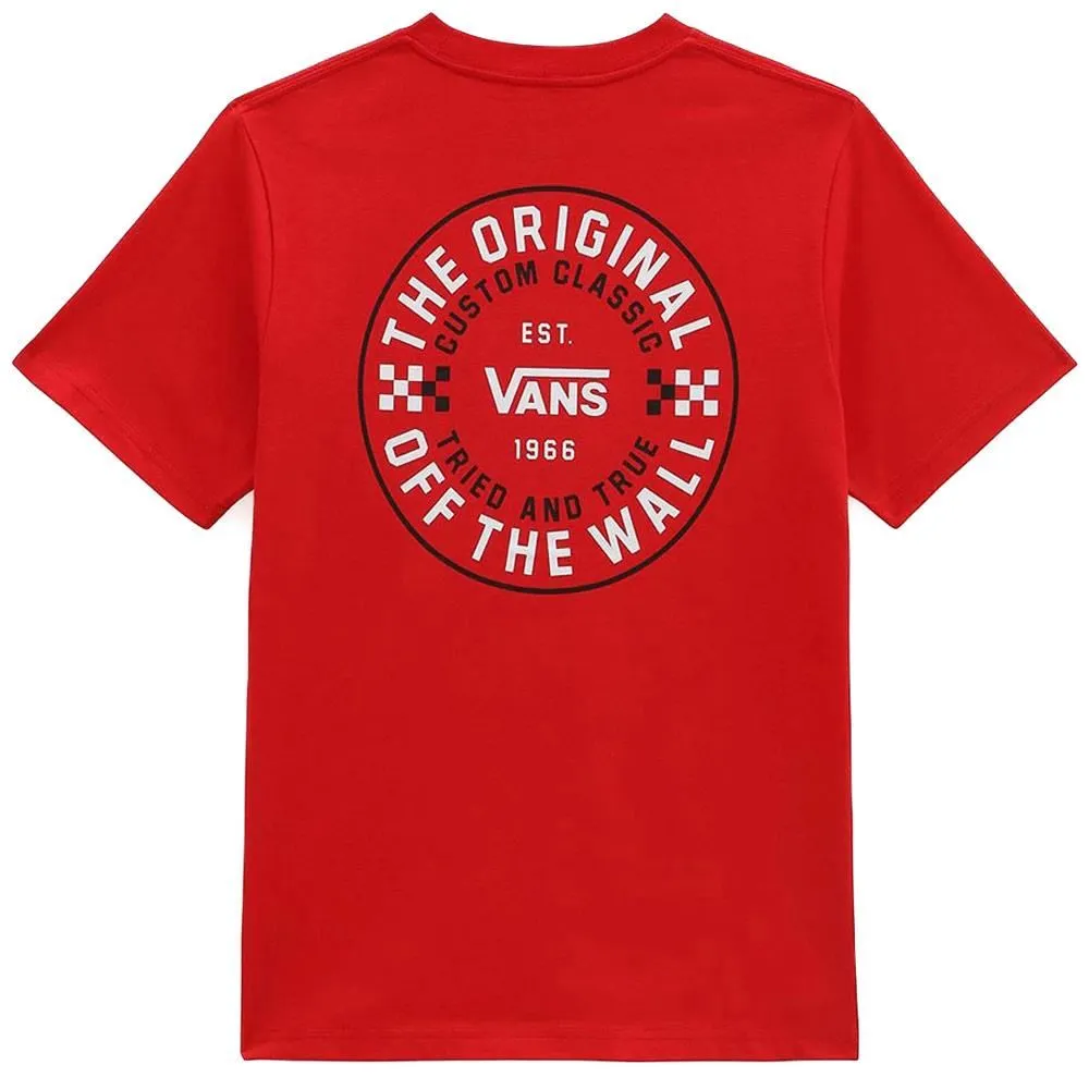 Vans Custom Classic T-Shirt - True Red sold by Source Skate Co.