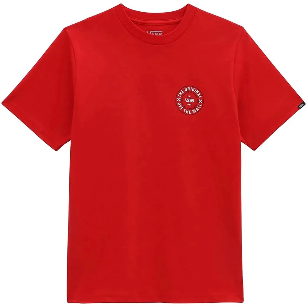 Vans Custom Classic T-Shirt - True Red sold by Source Skate Co. product image thumbnail 2