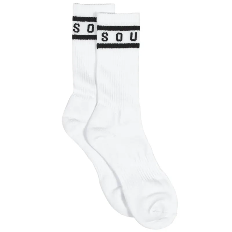 Source Adult Crew Socks - White sold by Source Skate Co.