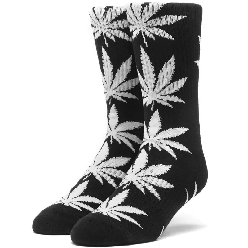 Huf Essentials Plantlife Sock - Black sold by Source Skate Co.