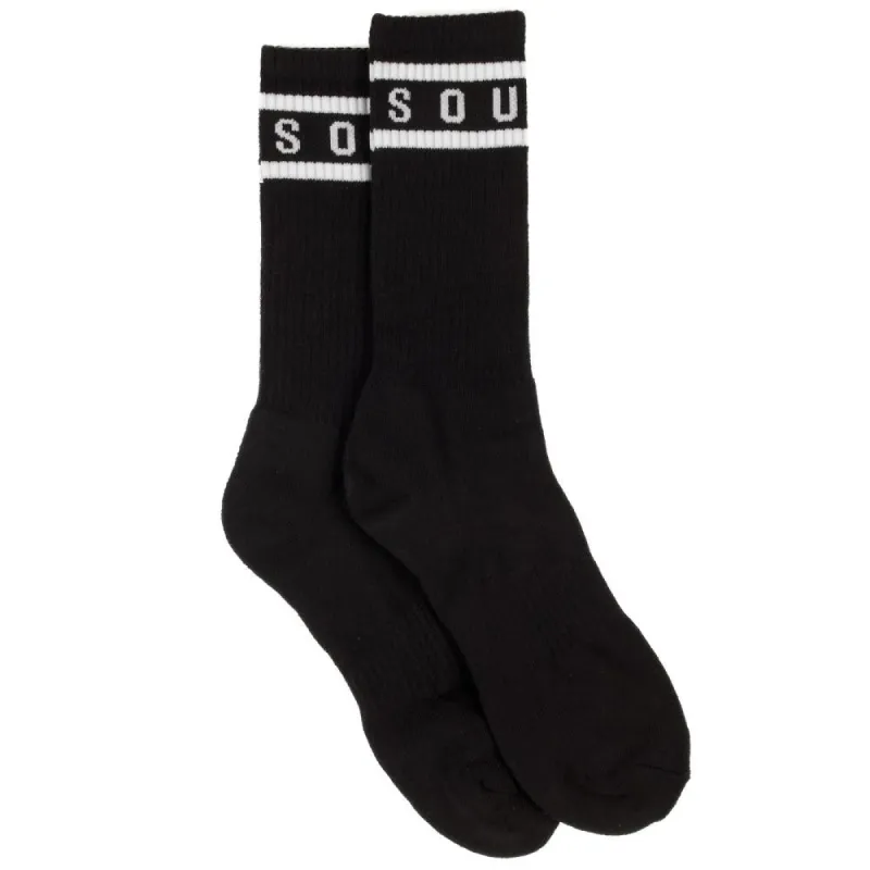 Source Adult Crew Socks - Black made by Source Skate Co.