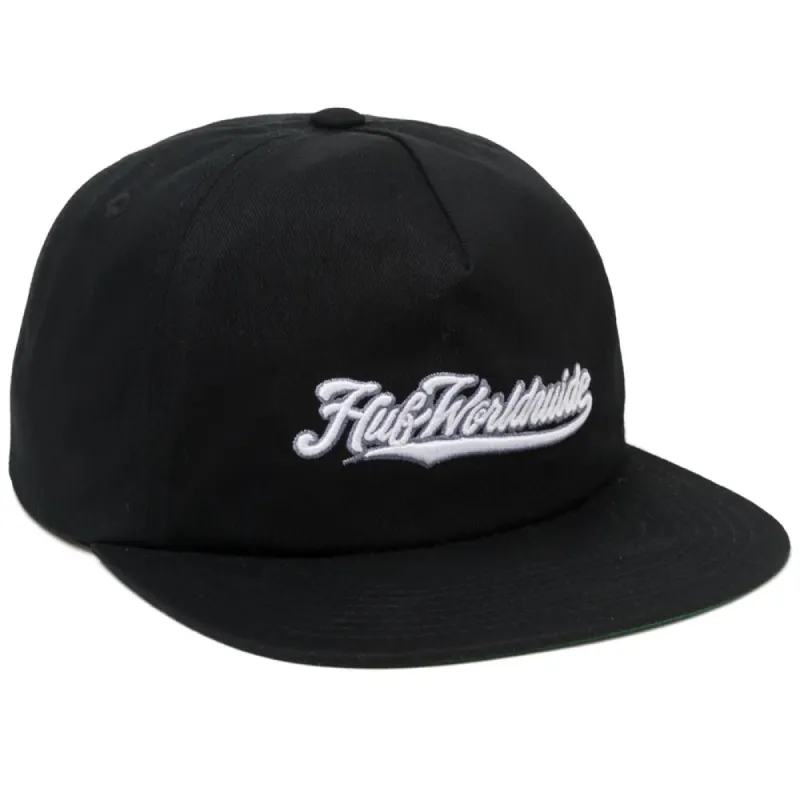 Huf Crackerjack Snapback Cap - Black sold by Source Skate Co.