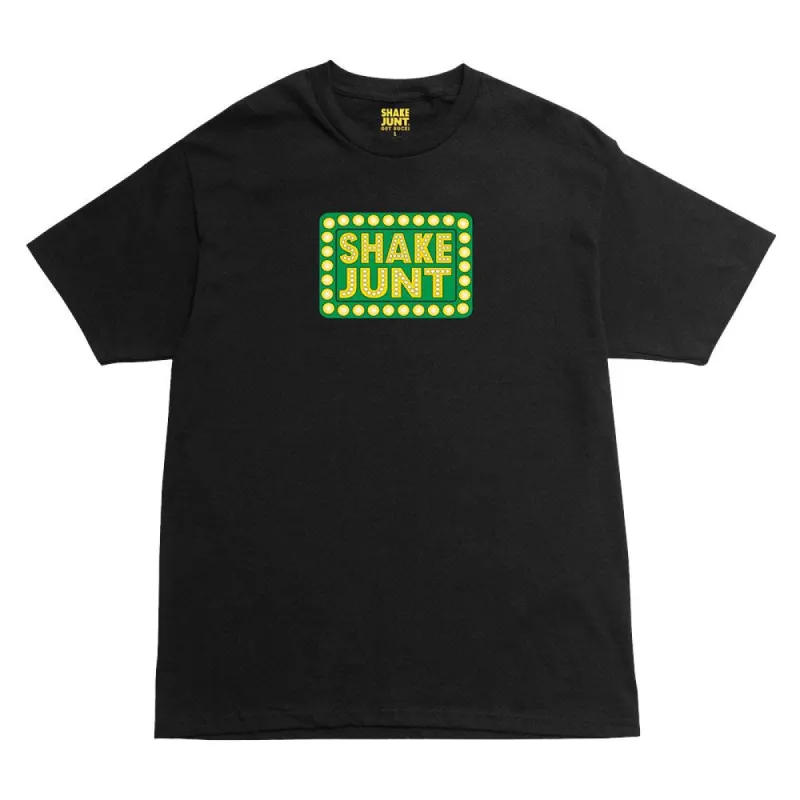 Shake Junt Box Logo T-Shirt - Black sold by Source Skate Co.