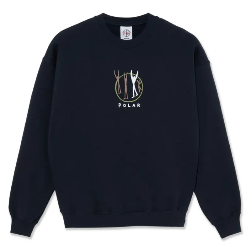 Polar Gang Crewneck - Navy/Blue sold by Source Skate Co.