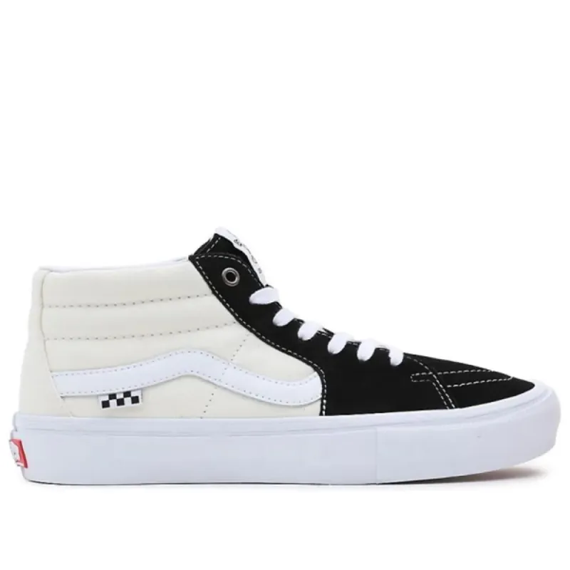 Vans Skate Grosso Mid - Marshmallow/Black sold by Source Skate Co.