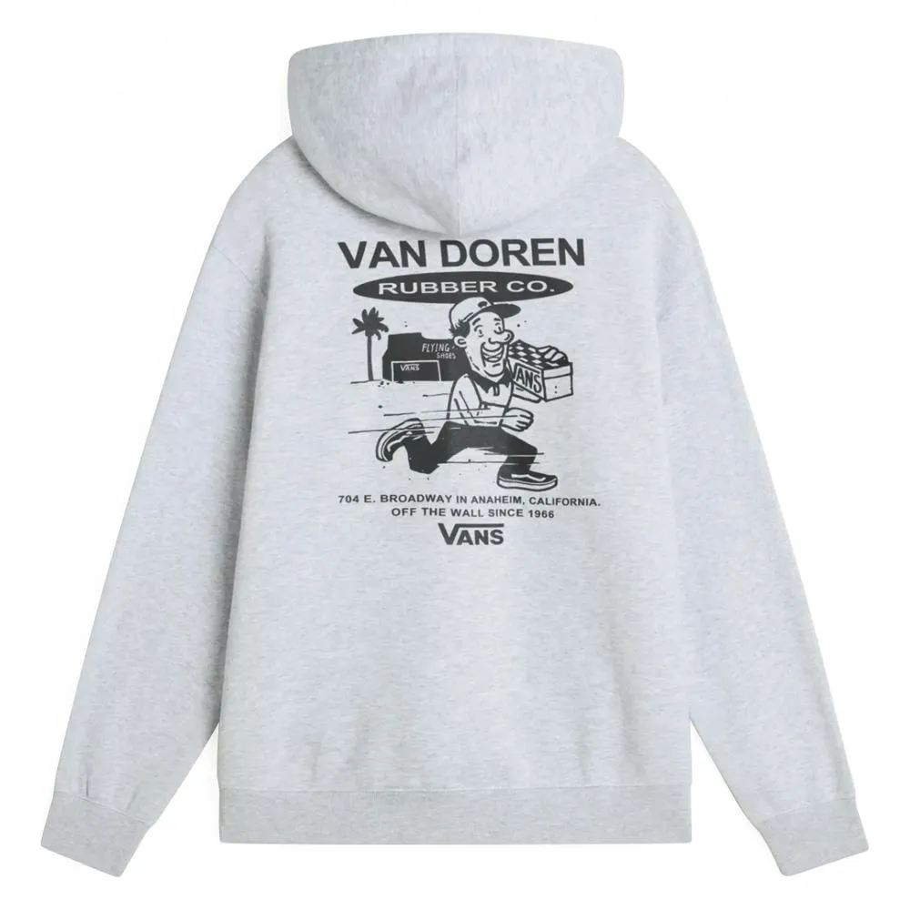 Vans Fun GFX Loose Pullover Hoodie - Light Grey Heather sold by Source Skate Co.