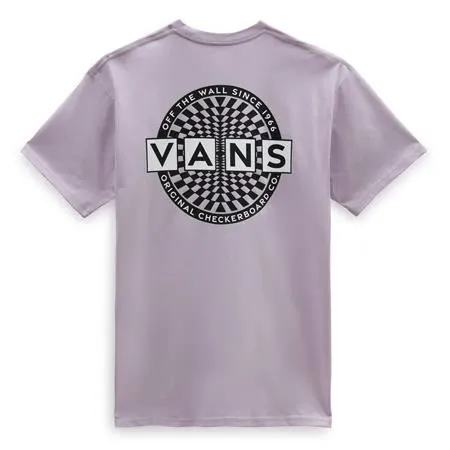 Vans Warped Logo Checkerboard T-Shirt - Lavender Frost sold by Source Skate Co. product image thumbnail 2