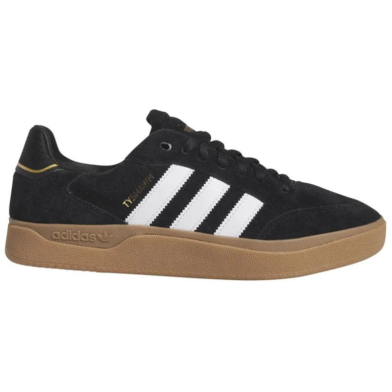 Adidas Tyshawn Low - Core Black sold by Source Skate Co.