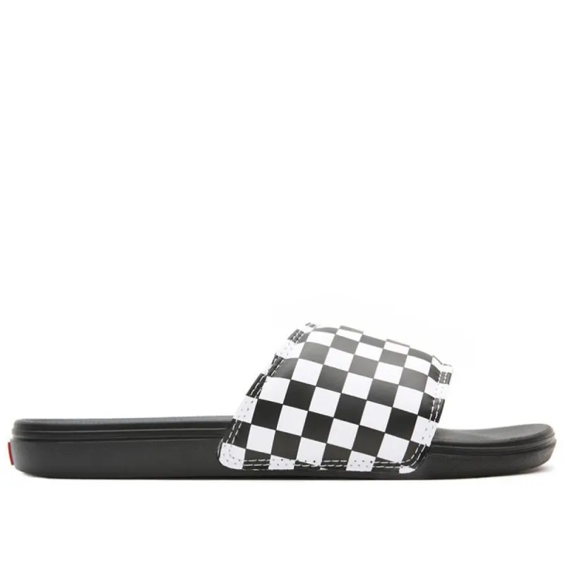 Vans La Costa Slide-On - (Checkerboard) True White/Black sold by Source Skate Co.