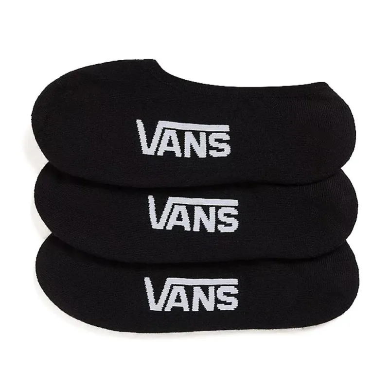 Vans Classic No Show Socks 3-Pack - Black sold by Source Skate Co.